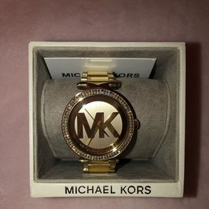 Michael Kors Goldtone with CZ’s-OBO